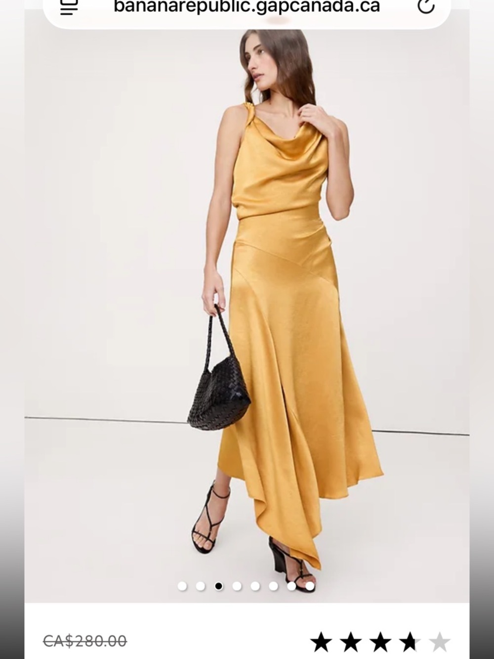 Banana Republic Satin Dress - NWT